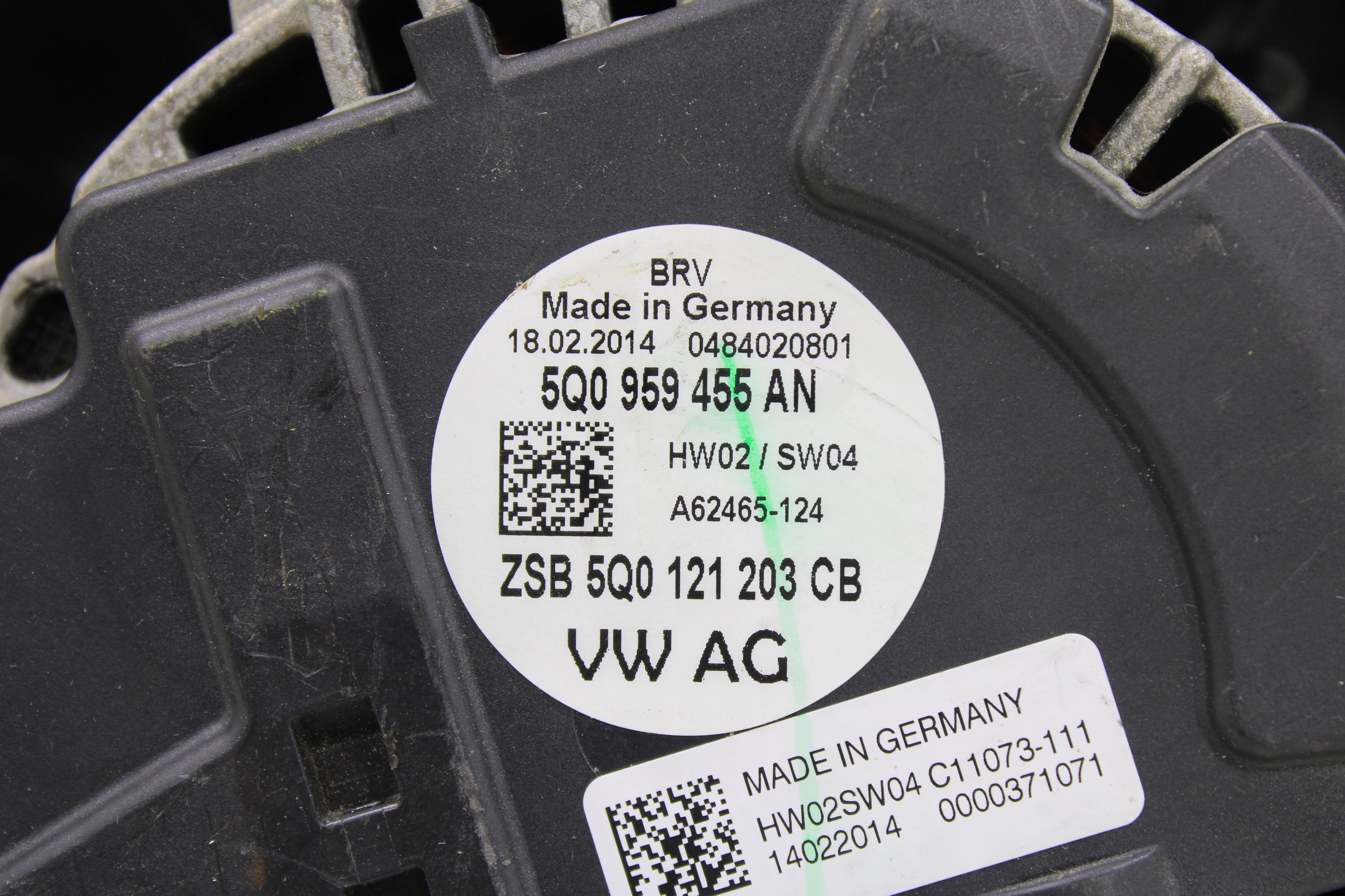 Volkswagen Audi 2015-2023 OEM Engine Cooling Fan w/Motor Front
